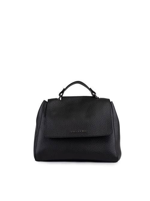 Borsa tote Sveva Soft Small in nappa nera ORCIANI | B01999 SOFNER